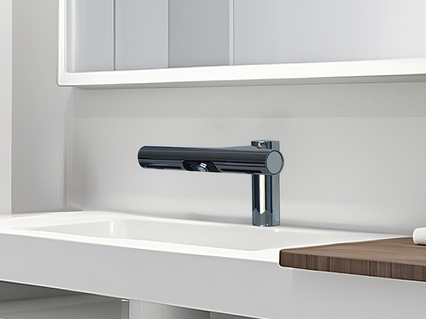 Wash+Dry 2in1 Händetrockner CleanStream Edelstahl poliert
